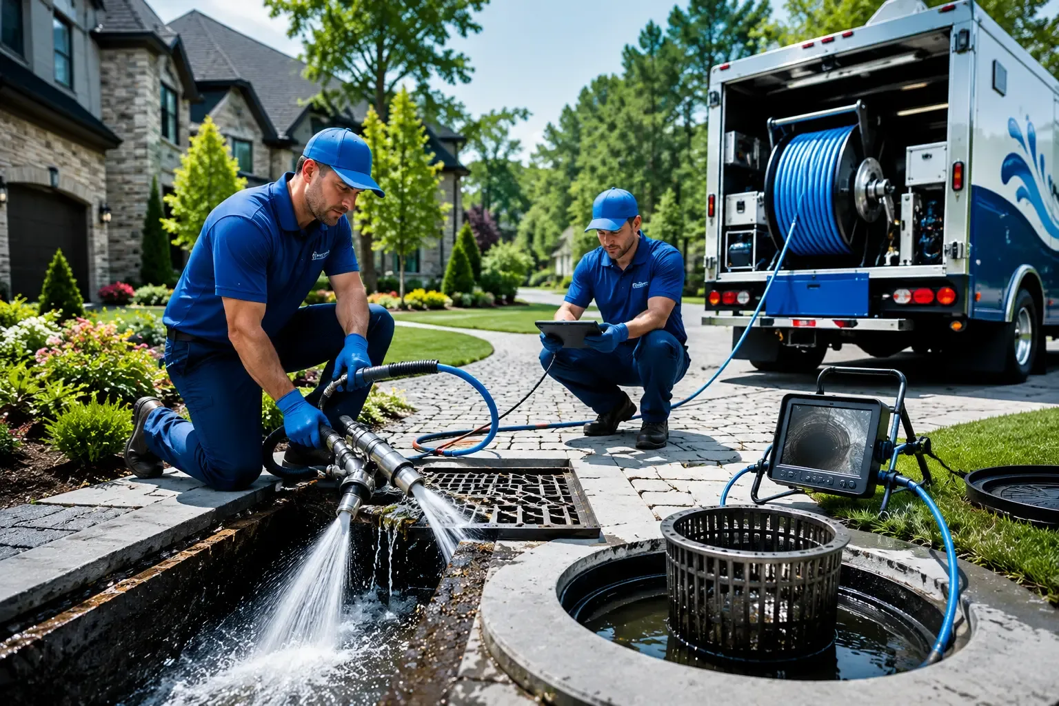 Local outdoor drain cleaning professionals in Engelhard, NC