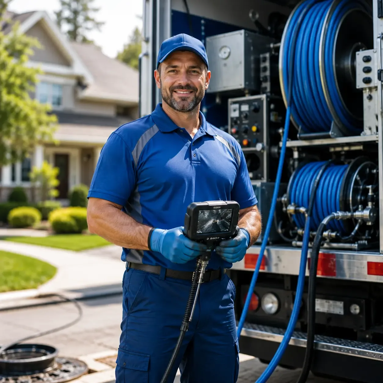 Local outdoor drain cleaning specialists in Engelhard, NC